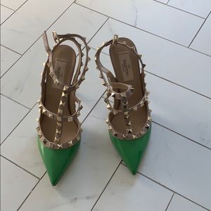 Valentino rock stud heels